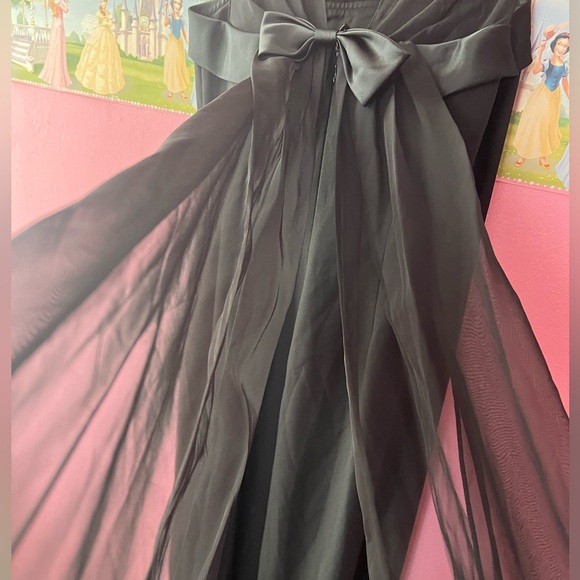 Vintage Ever Beauty Black Midnight Queen Formal Event Gown - 8 - Picture 3 of 9